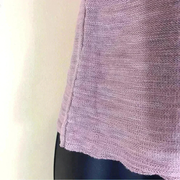 American Eagle Pink Heathered Cold Shoulder Fit And Flare Cropped Top Size XS - Picture 5 of 9